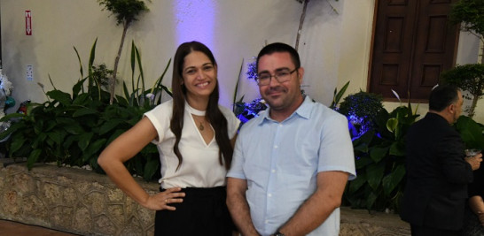 Kenyha Ortiz y Pablo Sánchez.