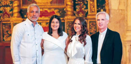 Fausto Vargas, Sharilyn Ramírez, Ingrid Gómez y Javier Vidal.