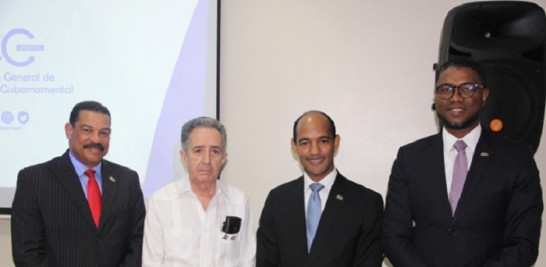 Rafael Ferreira, Hector Asencio, ,Hanel Ramirez y Bernabe Cruz.
