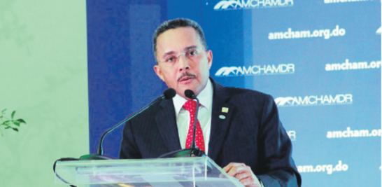 Ramón Ortega, presidente de la Cámara Americana de Comercio (AmchamDR).