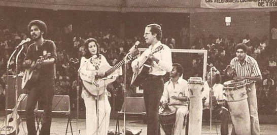 Las canciones se convirtieron en las armas usadas contra el régimen de Joaquín Balaguer, en 1974.

.