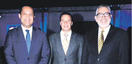Leo Soto, Felipe Guzmán y Enrique Valdez.