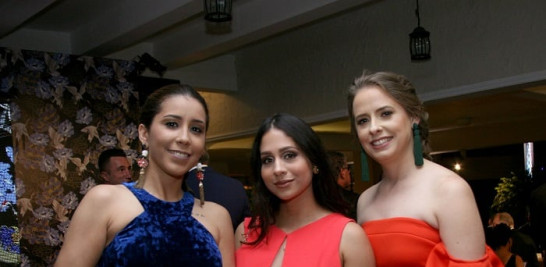 Lisbeth Genao, Massiel Jerez y Marcela Vega