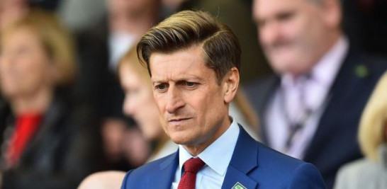 Fotografía de Steve Parish, director ejecutivo del equipo de fútbol inglés Crystal Palace. Fuente: Sky Sports.