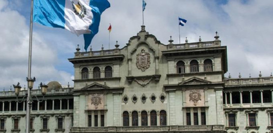 El Palacio Presidencial de Guatemala.