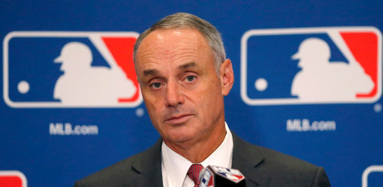 Rob Manfred, comisionado de Grandes Ligas.