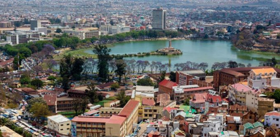 Antananarivo, capital de Madagascar.