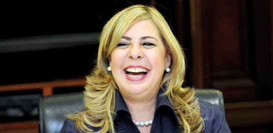 Sergia Elena de Séliman, candidata a la Vicepresidencia por la Fuerza del Pueblo JORGE CRUZ/LD