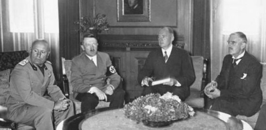 El pacto de Munich de 1938.