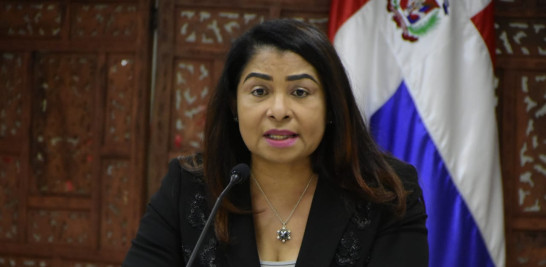 La directora de rectificaciones del Tribunal Superior Electoral, Enilda Ortiz.