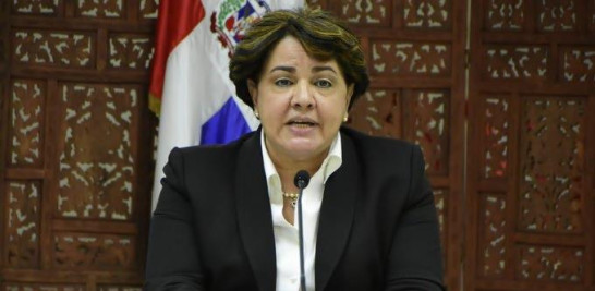 La abogada Celeste Elvira Vargas Guzmán durante la entrevista.