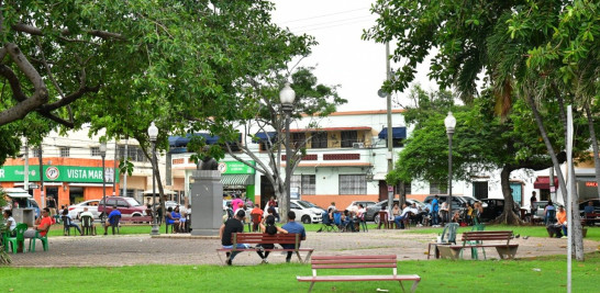 Parque Miguel de Cervantes la tarde de este sábado. Raúl Asencio