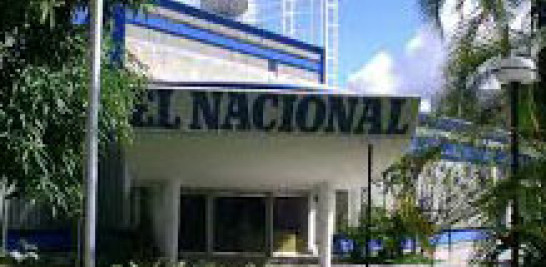 Sede del periódico El Nacional de Caracas, cerrado por el gobierno de Maduro.