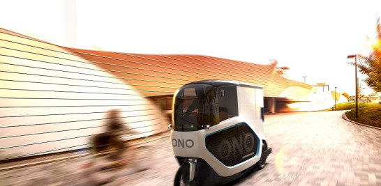 Este transportador eléctrico libre de emisiones contaminantes se producirá en serie y se lanzará en 2022. Foto cortesía de ONOMOTION GmbH