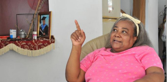 Petronila Brazobán destaca le valor de la vida para seguir luchando contra el Sida. AR