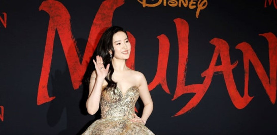 Liu Yifei protagonista de la película de Disney "Mulan" EFE/EPA/NINA PROMMER