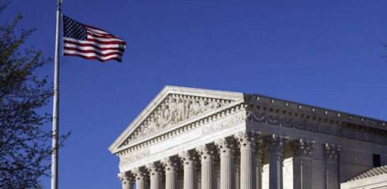 Edificio de la Suprema Corte de Justicia en Estados Unidos.