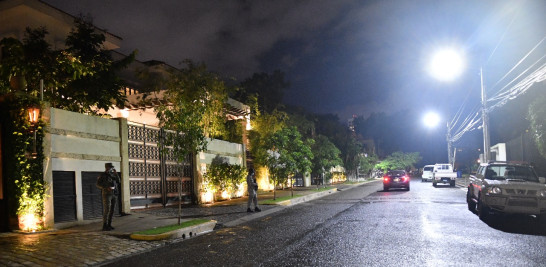 Vista panorámica de lo que es la nueva residencia de la familia presidencial. Foto: Jorge Cruz. Listín Diario.