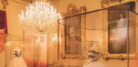 Vista panorámica del muso de la emperatriz, con sede en Viena.