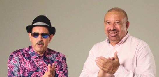 Jossie Esteban y Ringo Martínez. El veterano músico está en fase de recuperación.