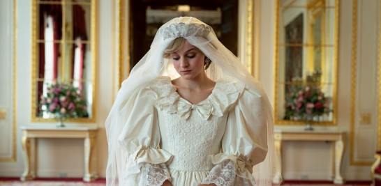 La Princess Diana (EMMA CORRIN)en un episodio de "The Crown". Foto: Des Willie/NETFLIX  2020