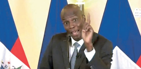 Jovenel Moise dice que le queda un año en el poder.