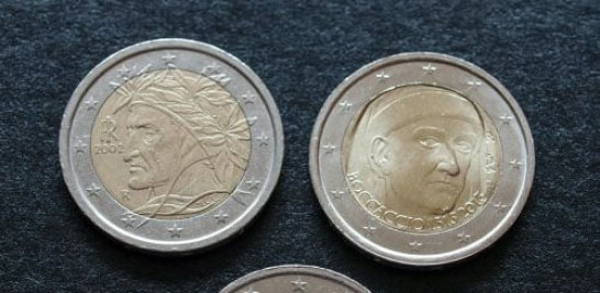 Monedas con el rostro