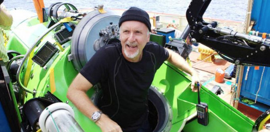 James Cameron tuvo una inmersión en solitario a bordo del sumergible Deepsea Challenger en 2012.