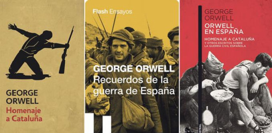 Collage con diversas portadas de su libro sobre la Guerra Civil Española.