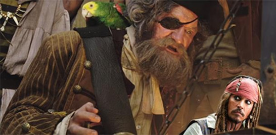 El cine ha trascendido la leyenda de los famosos parches oculares de los pirataas.