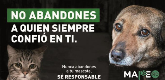 Mape- RD es una campaña publicitaria para conciertizar a las personas sobre el cuidado de los animales.