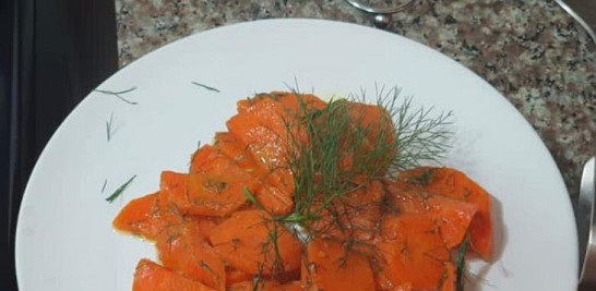 Zanahorias glaseadas al hinojo