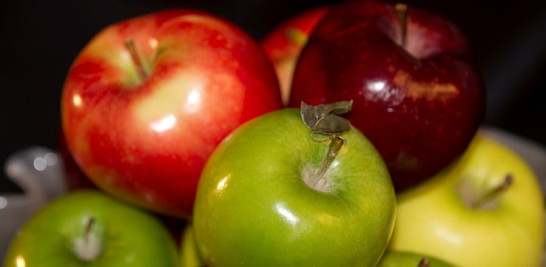 Las manzanas, fruta muy saludable en sí misma.Foto cedida por la American Heart Association (AHA)