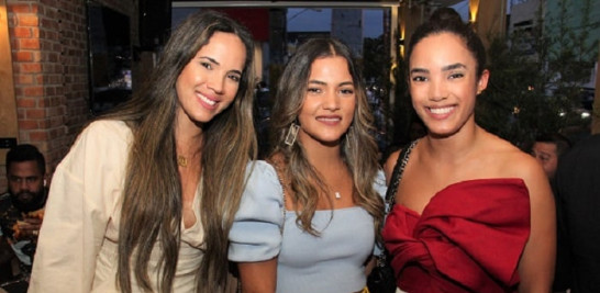 Alexa Bassett, Camila Suriel y Pamela Abreu.