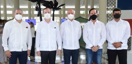 Matías Colombo, Antonio Teijeiro, Jesús Durán, Hugo Perez y Tomás Vargas.