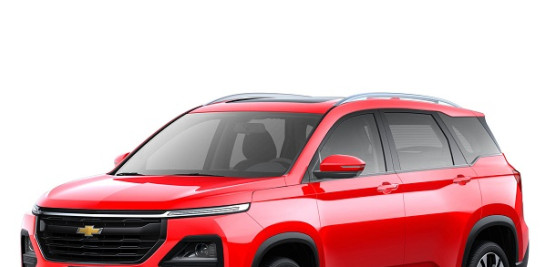 El nuevo modelo de vehículo Chevrolet Captiva 2022.
