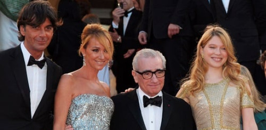 5.-Martin Scorsese junto a la actriz Lea Seydoux (derecha) . EPA/CHRISTOPHE KARABA