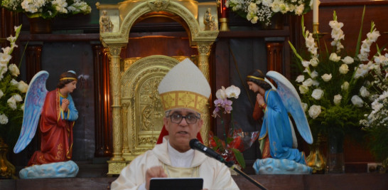 El obispo de la diócesis de La Vega, Héctor Rafael Rodríguez Rodríguez.