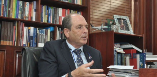 El embajador de Israel en el país, Daniel Biran, quien visitó al Listín Diario. SILVERIO VIDAL/LISTÍN DIARIO