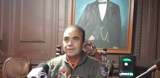 El comandante de la Fuerza Aérea de la República Dominicana (FARD), mayor general Leonel Muñoz Noboa