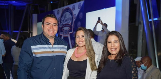 Billy Rafael Romero, Jennifer Terrero y Ninoska Suárez.