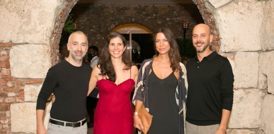 Andrew Nemr, Victoria González, Tania Marmolejo y Adolfo Despradel.