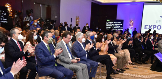 El presidente Luis Abinader estuvo entre los presentes en la ceremonia. José Alberto Maldonado / LD