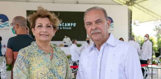 Linette Arbaje y Armando Cuello.