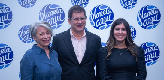 Diana Sarlabous, Luis Sanz y Emilia Díaz.