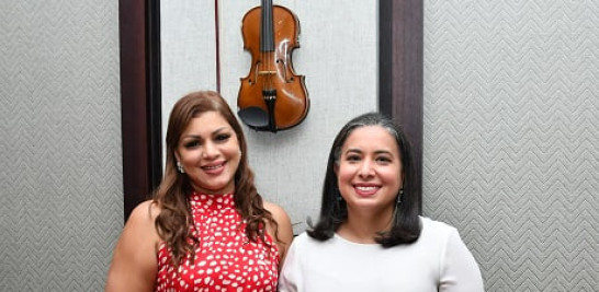 Sheila Hernández y Rossina Gómez.