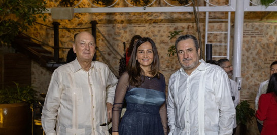 Pelayo de la Mata, Chiara Pennacchio y Alberto Nogueira.