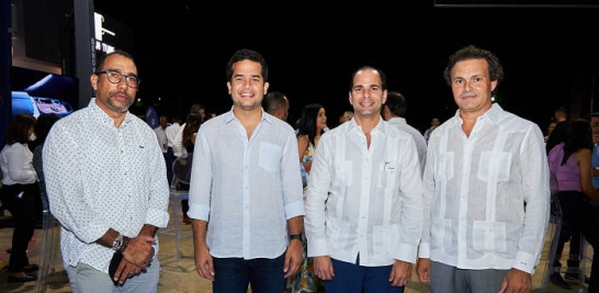 Hamlet Melo, Omar Fernández, Frank Elías Rainieri y Juan Tomás Díaz Infante.