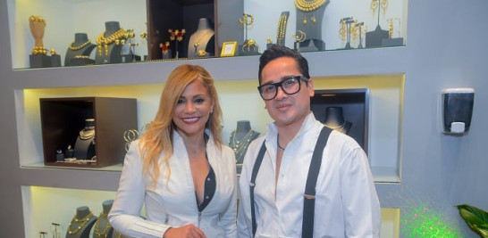 Rosa Grullón y Max Miranda.