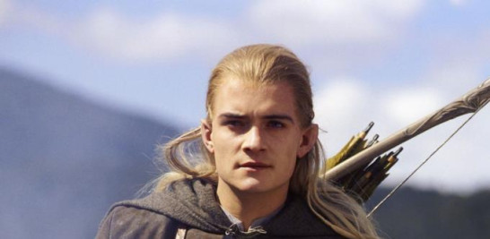 Orlando Bloom en 2001 se convirtió en el príncipe elfo Legolas en "El Señor de los Anillos: la Comunidad del Anillo", primera película de la trilogía basada en la novela de J. R. R. Tolkien.